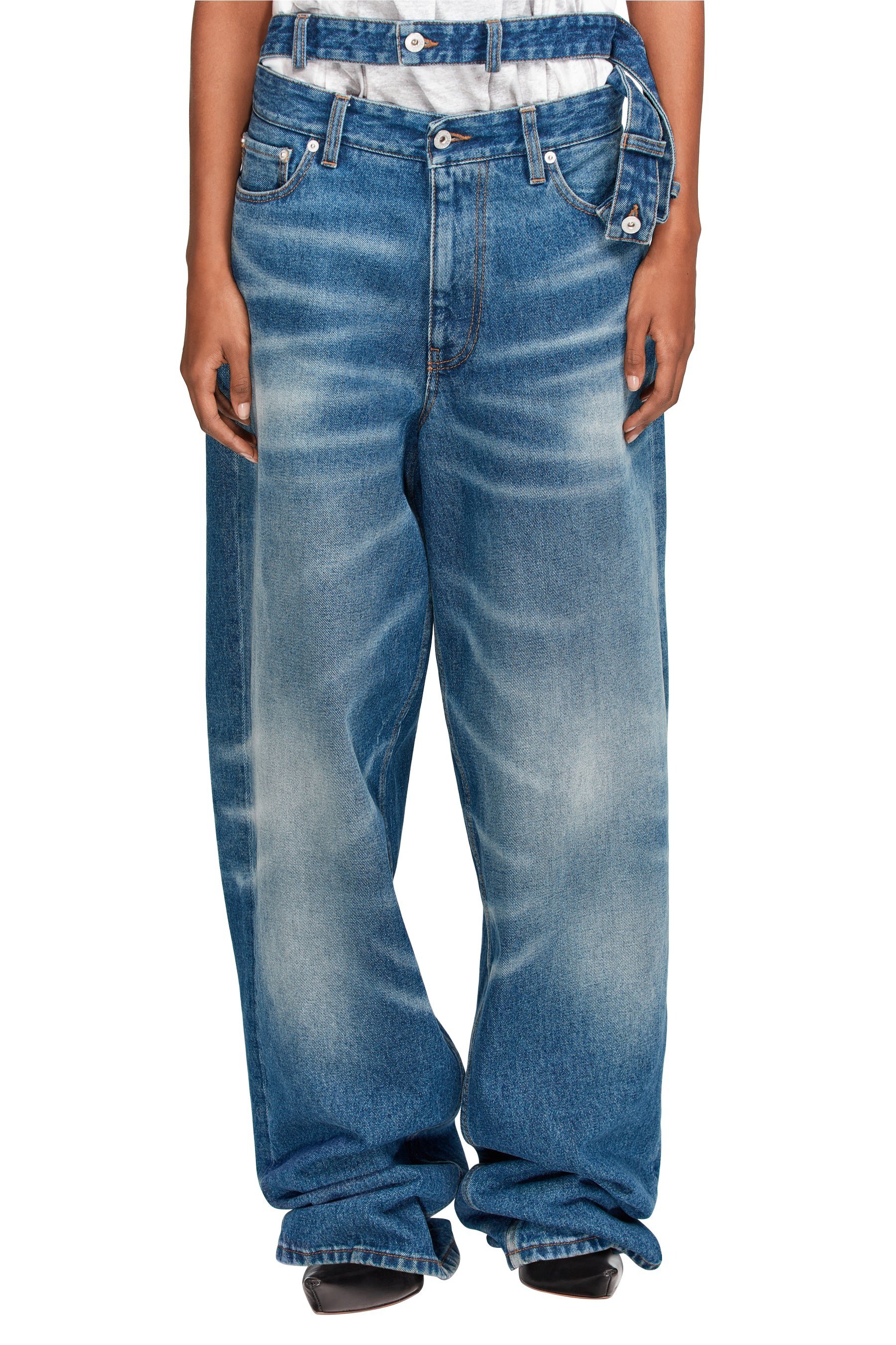 Y/Project Multi Waistband Jeans — SLOW WAVES